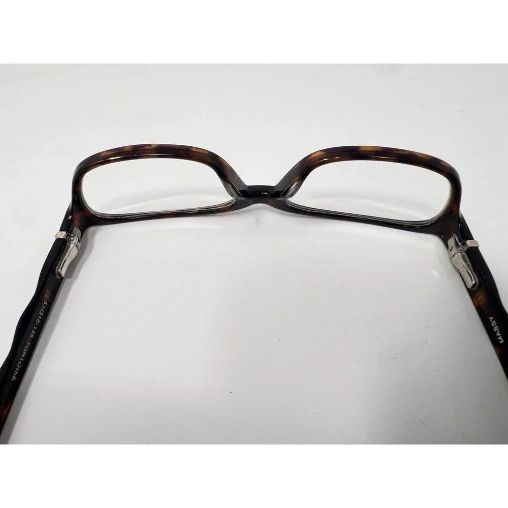 Bulova Massy Eyeglass Frames Only 53-16-135 Tortoise Authentic